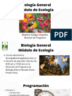 Biología General Modulo de Ecología Parte 1