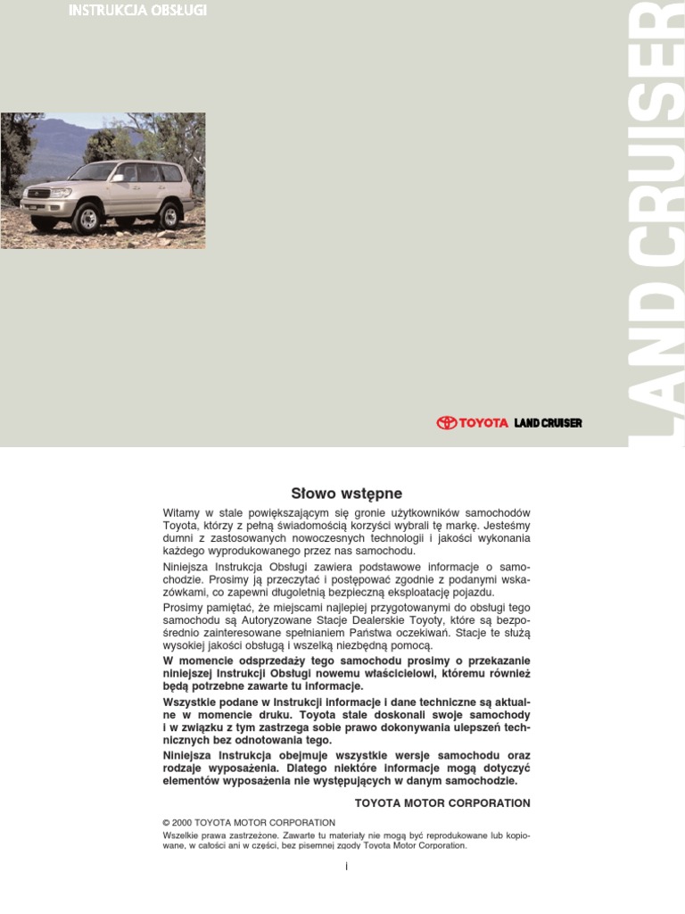 1997 TOYOTA LAND CRUISER MANUAL PDF visual data 8