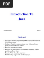 Intro To Java