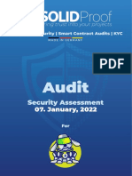 SmartContract Audit Solidproof Web3Inu