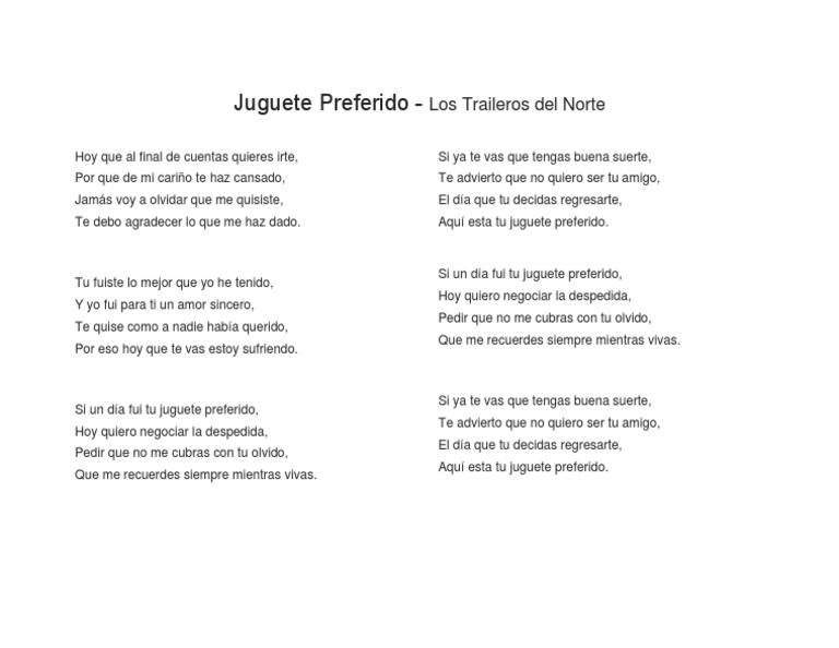 Juguete Preferido | PDF