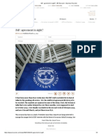 IMF - Agreement in Sight - BR Research - Business Recorder