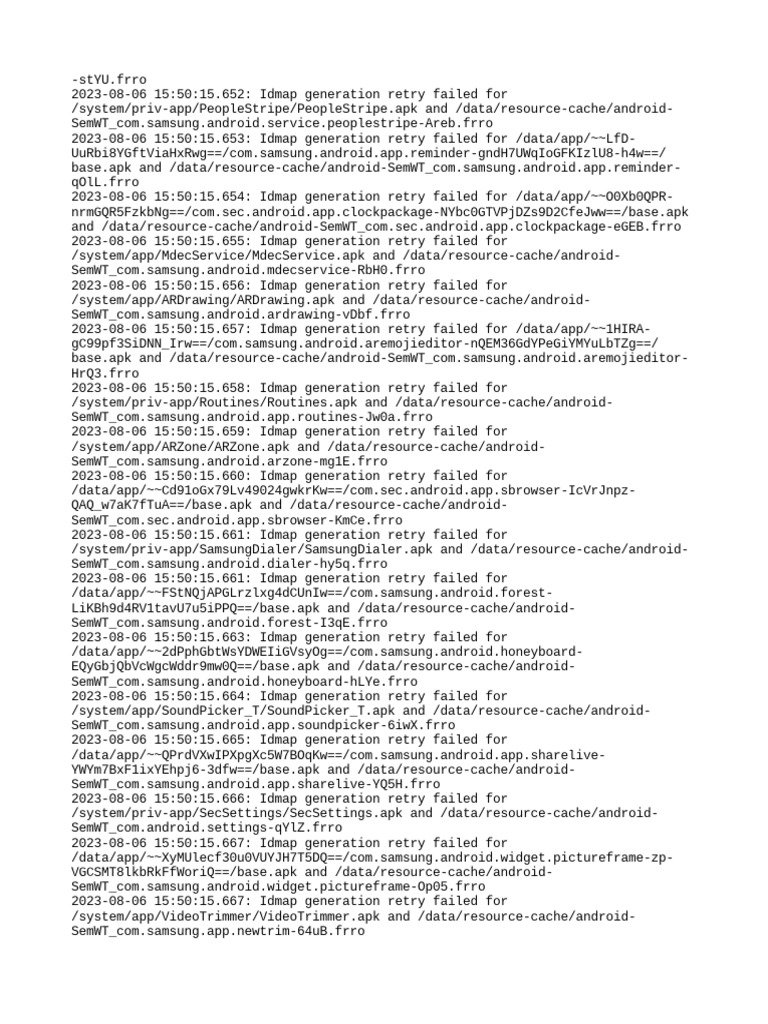 Lom Log | PDF | Android (Robot) | Android (Operating System)