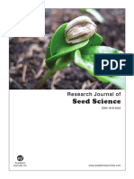 Physiological Quality of Soybean Seed Cultivars (Glycine max (L.) Merr) with Different Maturity Groups