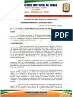 ORDENANZA MUNICIPAL #006-2021.aprobacion de La Audicencia Publica