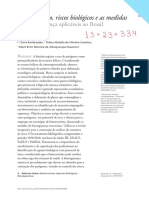 Bioterrorismo, Riscos Biológicos e as Medidas de Biossegurança Aplicáveis Ao Brasil