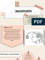 Percepción