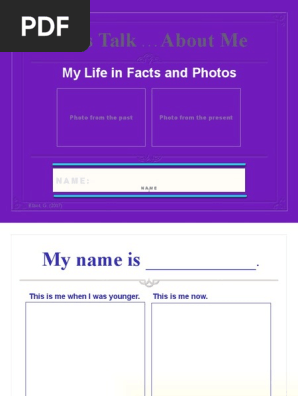Memory Book Template