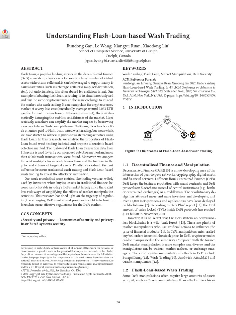 Flashloans Pdf Loans Collateral Finance