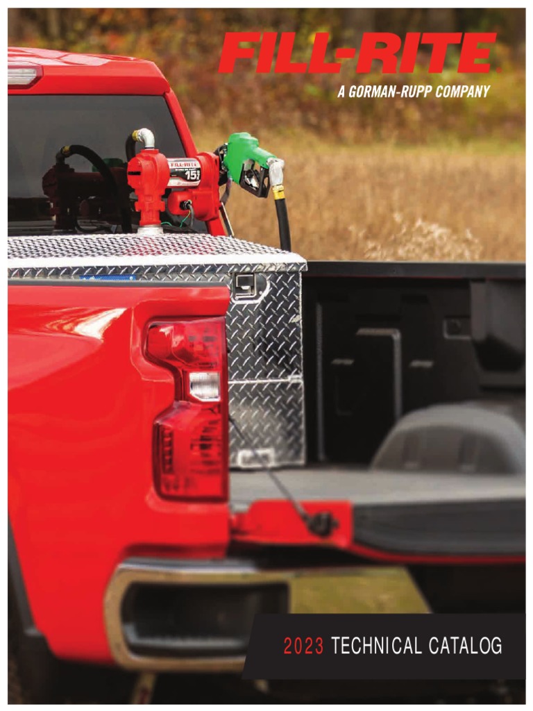 Fill Rite Catalogo Completo 2023 | PDF | Pump | Biodiesel