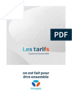 Guide Des Tarifs