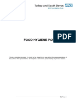 Food Hygiene Policy