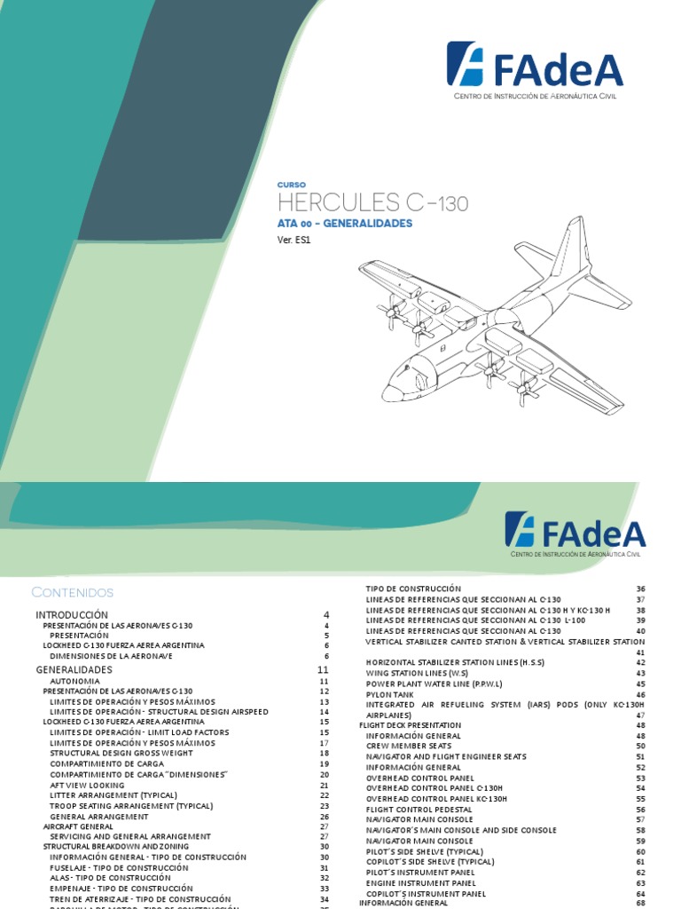Ciac PPT c130 Niii - m1 Generalidades 22082020 FF | PDF