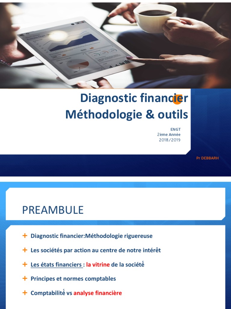 Méthodologie du Diagnostic Financier | PDF | Fonds de roulement ...