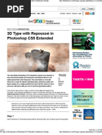 Download 3DTypewithRepoussinPhotoshopCS5ExtendedAbduzeedoGraphicDesignInspirationandPhotoshopTutorialsbyerwinmaill90SN66497498 doc pdf