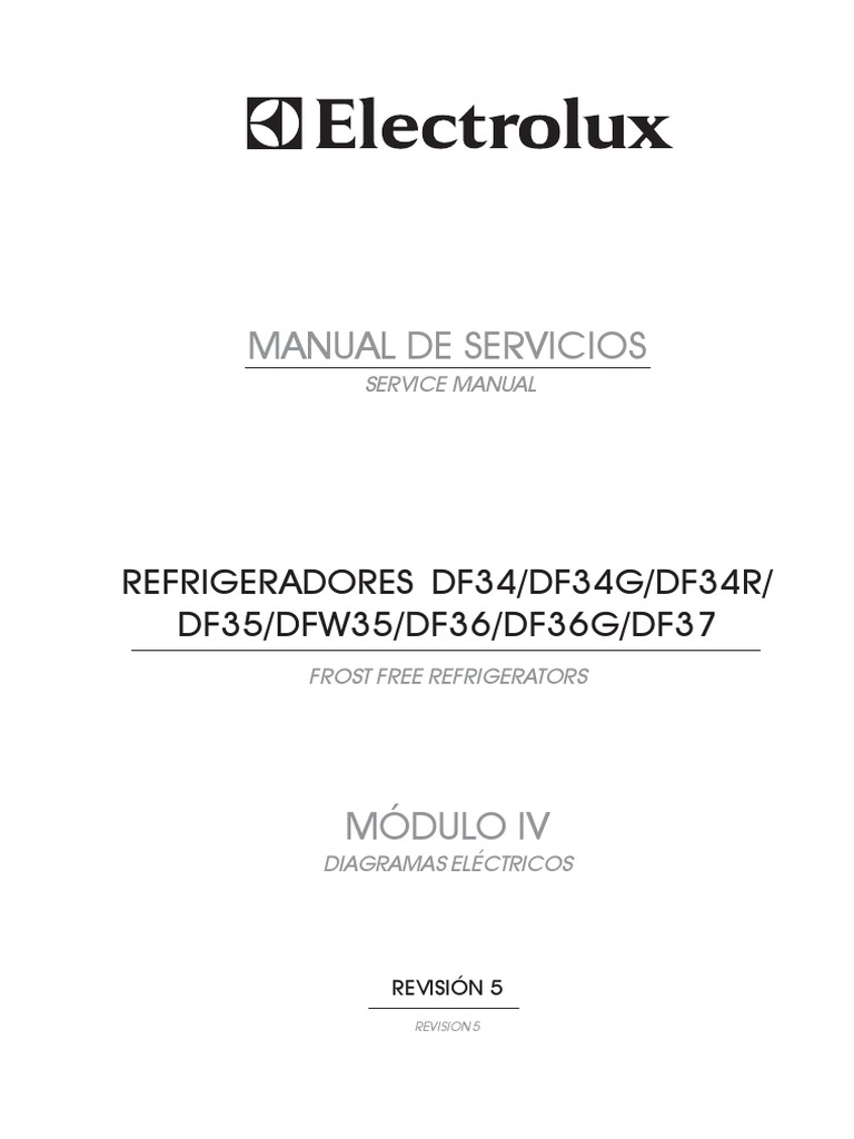 Diagramas Elétricos DF34 - DF35 - DF36 - DF37 - DFW35 (Módulo 4) | PDF