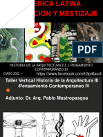 Historia de La Arquitectura Iii / Pensamiento Contemporáneo Iv
