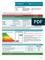 Energy Performance Certificate: Estimated Energy Costs of This Home