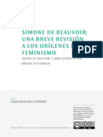 Simone de Beauvoir. Una Breve Revisión A Los Origenes Del Feminismo