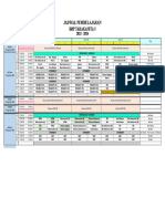 Jadwal Khusus 15 Agustus - 18 Agustus 2023