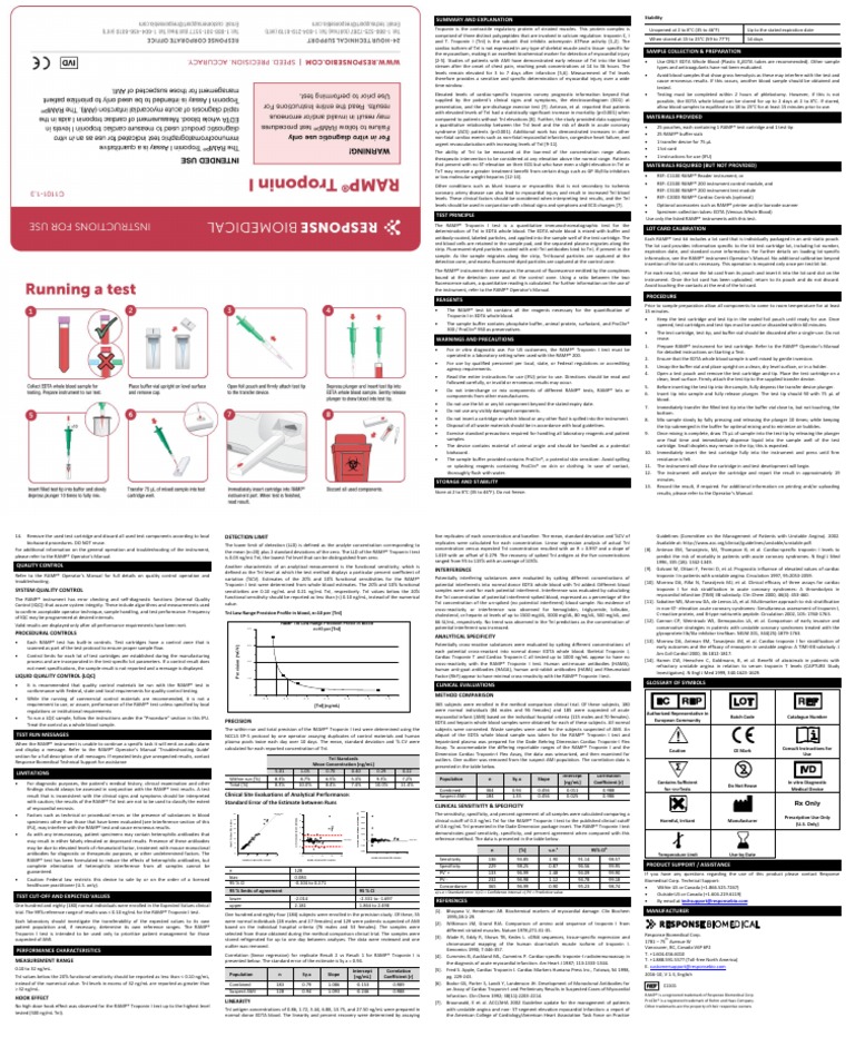 Ramp Troponin | PDF