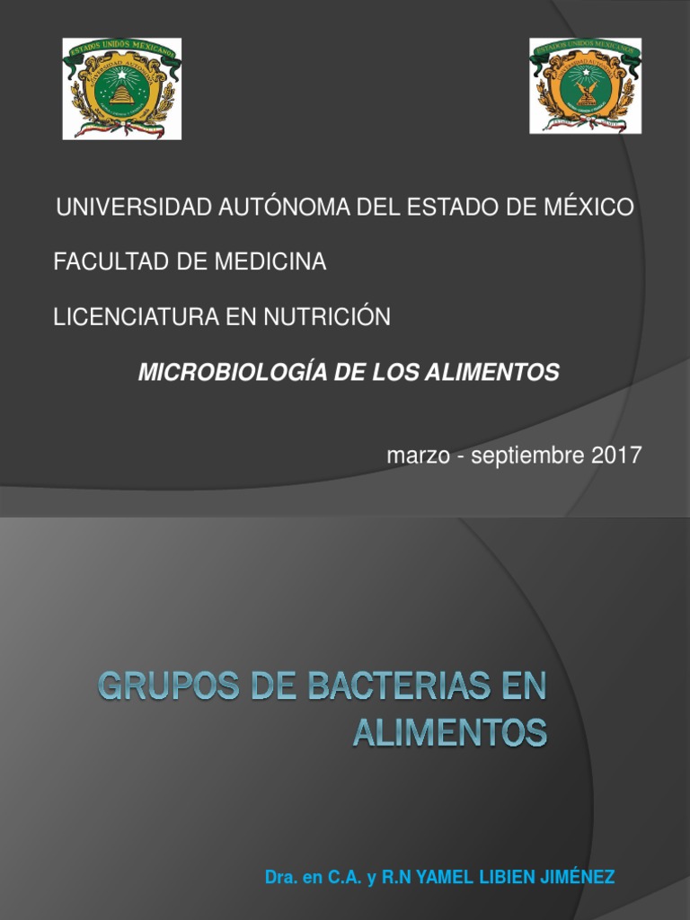 Microbiología de Alimentos: Bacterias y Efectos | PDF | Fermentación ...