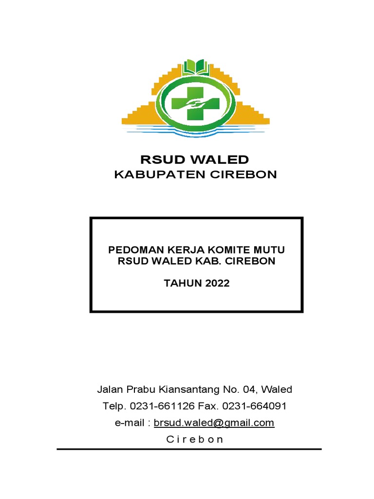 Pedoman Mutu RSUD Waled Cirebon | PDF