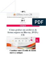 Tutorial Quemador de CD