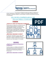 Somos Una Entidad Líder en El Sector Micro Financiero Peruano Que