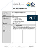 Acr AP Activity Completion Report Lac Test Construction.2