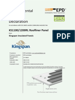 SP05484 Kingspan EPD Roofl