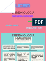 Generalidades de La Epidemiologia