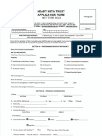 Lift Application Form