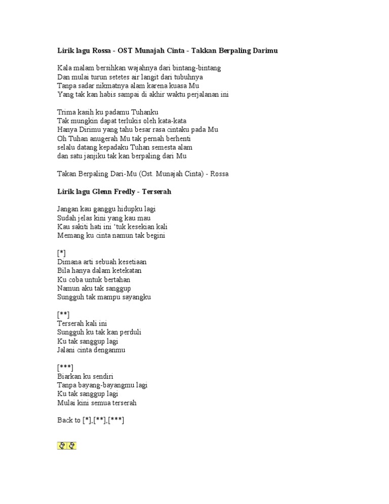 Lirik Lagu Satu Kali Kau Sakiti Hati Ini - Rumi Books