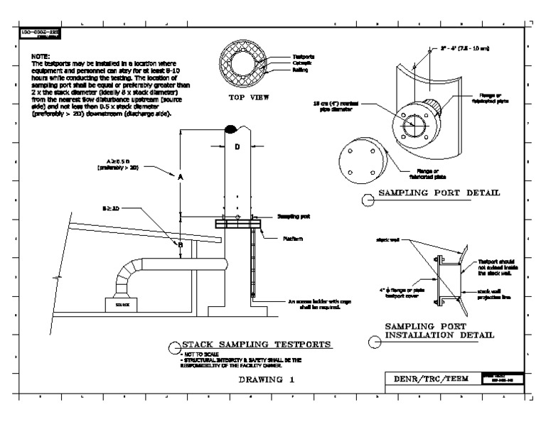 Test Port DRWG 1 | PDF