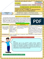 Experiencia de Aprendizaje 05 - Desarrollo Personal Ciudadania y Civica - Actividad 04 - 1ero y 2do - 2022 - 00001