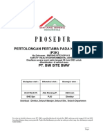 BMI-SHE-SITE-SOP-013 Pertolongan Pertama Pada Kecelakaan (P3K)