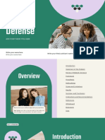 Green Pastel Purple Beige Corporate Geometric College Thesis Education Presentation