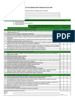 Lista de Verificacion Trabajos en Altura