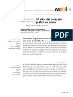 R. Gómez Soto - A 30 Años de La Llegada Del Cómputo Grafico A La EDINBA