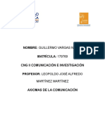 Axiomas de La Comunicación - Ejemplos