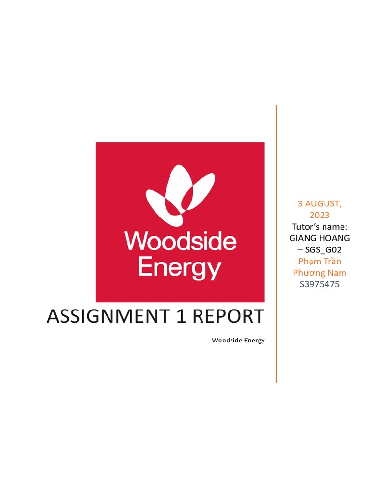Phạm Trần Phương Nam Woodside Energy PDF