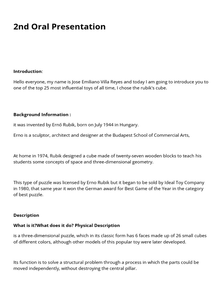 2nd Oral Presentation | PDF