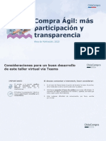 Compra Ágil Más Participación y Transparencia