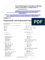 Intermediate Algebra 12th Edition Bittinger Solutions Manual Download