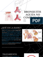 Bronquitis Aguda No Complicada