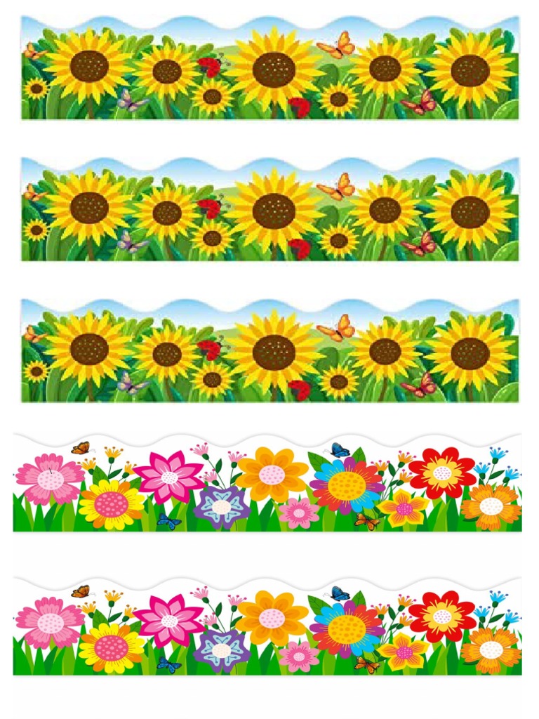 Bulletin board Border PDF