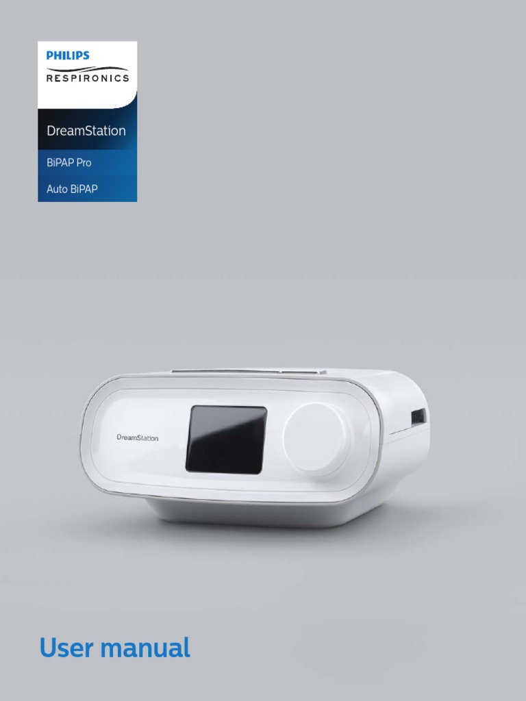 Philips Dreamstation Bipap User Manual PDF