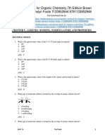 Organic Chemistry 7th Edition Brown Test Bank 1