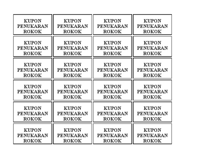 KUPON | PDF